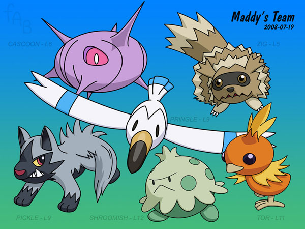 Trainer Maddy's Team