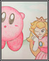 Smash Bros. Kirby & Peach
