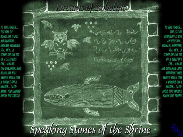 Speaking Stones of the Shrine
