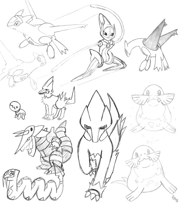 Sketch Page Hoenn