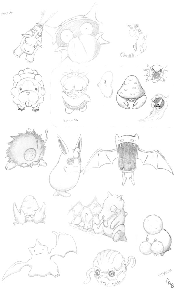 Sketch Page Mixed Assortment 3