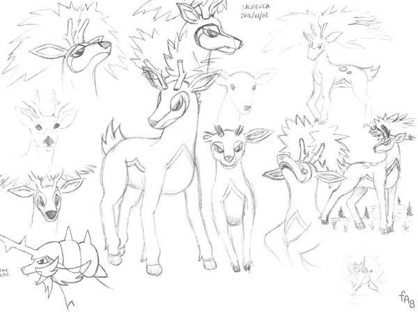 Sketch Page Sawsbuck