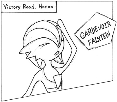 Gardevoir Fainted